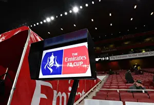 Arsenal V Manchester United FA Cup 2018-19 Prints: Arsenal vs Manchester United FA Cup 2018-19: The Controversial VAR Decision