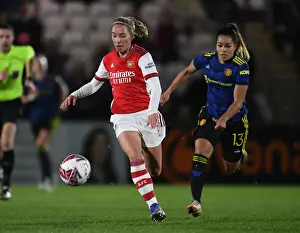 Arsenal V Manchester United - Conti Cup 2021-22 Prints: Arsenal vs Manchester United: FA Womens Continental Tyres League Cup Quarterfinal Showdown