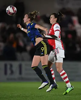 Arsenal V Manchester United - Conti Cup 2021-22 Prints: Arsenal vs Manchester United: FA Womens Continental Tyres League Cup Quarterfinal Showdown