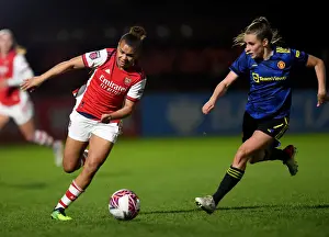Arsenal V Manchester United - Conti Cup 2021-22 Prints: Arsenal vs Manchester United: FA Womens Continental Tyres League Cup Quarterfinal Showdown