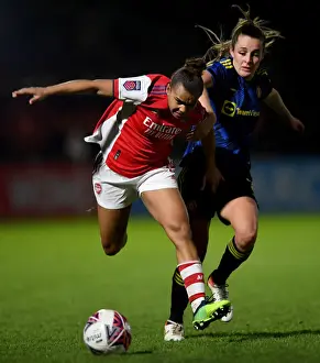 Arsenal V Manchester United - Conti Cup 2021-22 Prints: Arsenal vs Manchester United: FA Womens Continental Tyres League Cup Quarterfinal Showdown