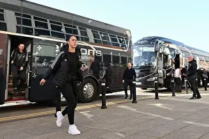 Manchester United Women V Arsenal Women 2022-23 Prints: Arsenal vs Manchester United: FA Women's Super League Showdown - Manuela Zinsberger's Arrival