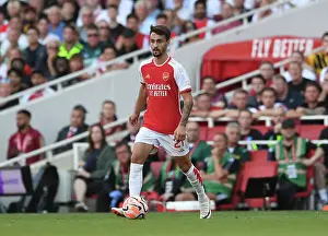 Arsenal V Manchester United 2023-24 Prints: Arsenal vs Manchester United: Fabio Vieira Shines in the 2023-24 Premier League Clash at Emirates Stadium