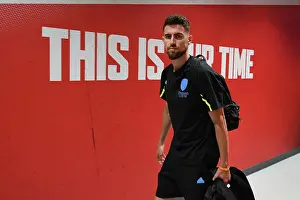 Arsenal vs Manchester United: Jorginho's Arrival at Emirates Stadium (2023-24)