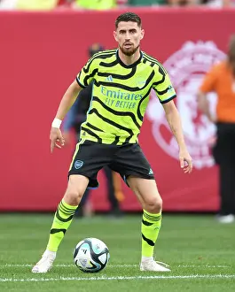 Arsenal V Manchester United - Pre Season 2023-24 Prints: Arsenal vs Manchester United: Jorginho's Pre-Season Clash at MetLife Stadium (2023-24)