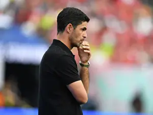 Arsenal V Manchester United - Pre Season 2023-24 Prints: Arsenal vs. Manchester United: Mikel Arteta's Pre-Season Showdown at MetLife Stadium (2023-24)