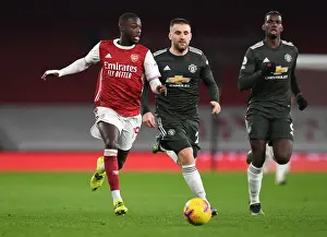 Arsenal vs Manchester United: Pepe vs Shaw in Empty Emirates Stadium (Premier League 2020-21)
