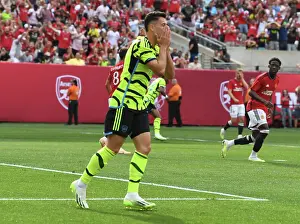Arsenal V Manchester United - Pre Season 2023-24 Prints: Arsenal vs Manchester United: Pre-Season Clash at MetLife Stadium (2023)