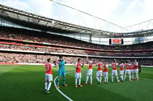 Arsenal V Manchester United 2015/16 Prints: Arsenal vs Manchester United: Premier League Clash at Emirates Stadium (2015/16)