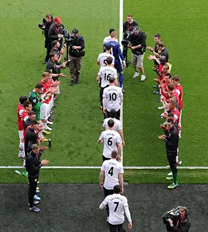 Arsenal V Manchester United 2012-13 Prints: Arsenal vs Manchester United: Premier League Clash at Emirates Stadium