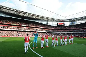 Arsenal V Manchester United 2015/16 Prints: Arsenal vs Manchester United: Premier League Showdown at Emirates Stadium (2015/16)