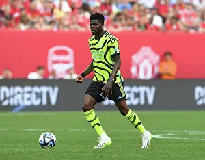Arsenal vs Manchester United: Thomas Partey Shines in Pre-Season Clash at MetLife Stadium (2023-24)