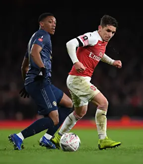 Arsenal vs Manchester United: Torreira vs Martial in FA Cup Clash