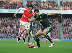 Arsenal V Middlesbrough - FA Cup 2014-15 Prints: Arsenal vs Middlesbrough: FA Cup Fifth Round Battle at Emirates Stadium