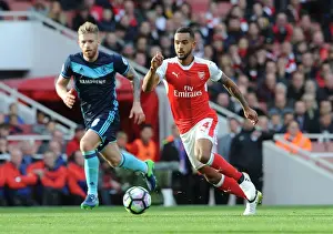 Arsenal vs Middlesbrough: Lucas Perez Clashes with Adam Clayton