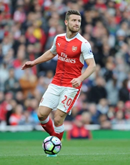 Arsenal vs Middlesbrough: Mustafi in Action at the Emirates, 2016-17 Premier League