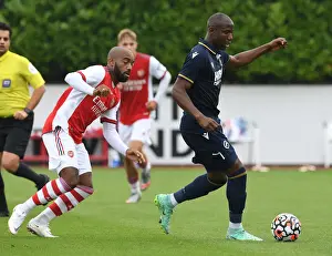 Arsenal vs Millwall: Lacazette Shuts Down Afobe in 2021-22 Pre-Season Clash