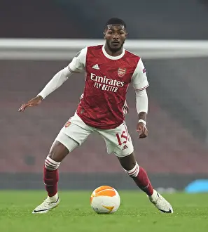 Arsenal vs Molde: Ainsley Maitland-Niles in Europa League Action at Emirates Stadium