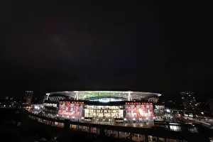Arsenal V Monaco 2104/15 Prints: Arsenal vs Monaco: Battle at the Emirates - UEFA Champions League Showdown
