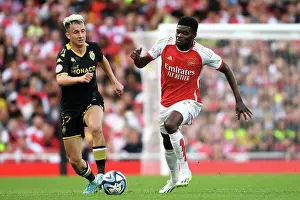 Arsenal vs AS Monaco: A Battle for Possession - Emirates Cup 2023