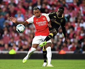 Arsenal v AS Monaco 2023-24 Collection: Arsenal vs AS Monaco: A Battle for Supremacy - Emirates Cup 2023