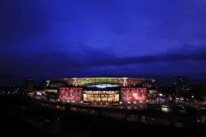 Arsenal V Monaco 2104/15 Prints: Arsenal vs Monaco: Champions League Clash at Emirates Stadium