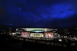 Arsenal V Monaco 2104/15 Prints: Arsenal vs Monaco: Champions League Clash at Emirates Stadium