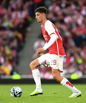 Arsenal V AS Monaco 2023-24 Prints: Arsenal vs AS Monaco: Emirates Cup Clash - Kai Havertz in Action (2023-24)
