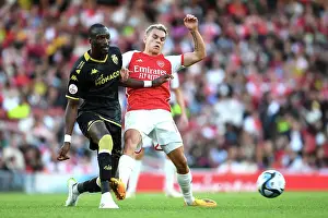Arsenal V AS Monaco 2023-24 Prints: Arsenal vs AS Monaco: Trossard vs Matsima Battle at Emirates Cup, 2023-24 Season