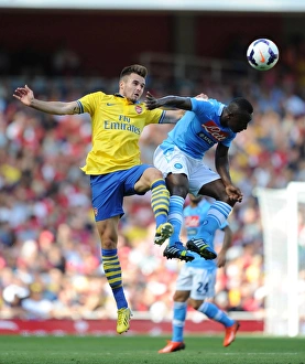 Arsenal vs Napoli Clash at the Emirates Cup, 2013