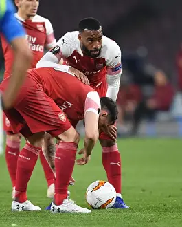 Napoli V Arsenal 2018-19 Prints: Arsenal vs Napoli: Europa League Quarterfinal Battle at Stadio San Paolo (2018-19)