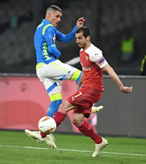 Napoli V Arsenal 2018-19 Prints: Arsenal vs. Napoli: Europa League Quarterfinal at Stadio San Paolo (2018-19)