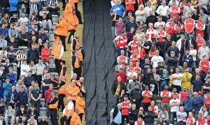 Images Dated 29th August 2015: Arsenal vs. Newcastle United: Premier League Clash at St. James Park (August 2015)