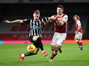 Arsenal vs Newcastle United: Tierney vs Krafth in Empty Emirates Stadium, Premier League Clash (January 2021)