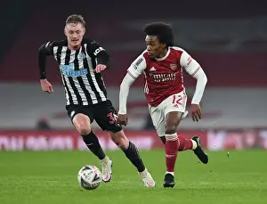 Arsenal vs Newcastle United: Willian Clashes with Longstaff in FA Cup Third Round
