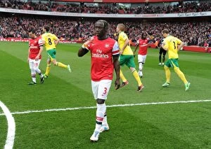 Images Dated 13th April 2013: Arsenal vs Norwich City: Premier League Showdown at Emirates Stadium, London (April 2013)