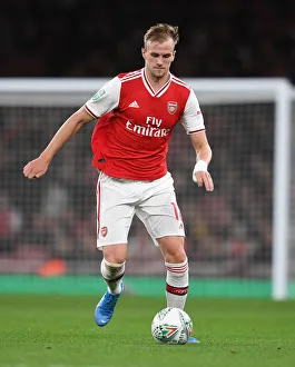 Arsenal V Nottingham Forest Carabao Cup 3rd Rd 2019-20 Prints: Arsenal vs. Nottingham Forest: Carabao Cup Third Round Battle at Emirates Stadium