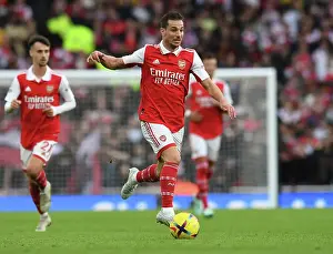 Arsenal vs. Nottingham Forest: Cedric Soares in Action at the Emirates Stadium (2022-23)