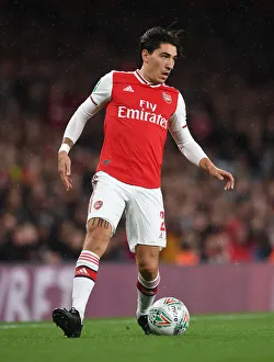 Arsenal V Nottingham Forest Carabao Cup 3rd Rd 2019-20 Prints: Arsenal vs Nottingham Forest: Hector Bellerin's Thrilling Carabao Cup Showdown