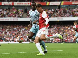 Arsenal vs. Nottingham Forest: Kai Havertz Clash with Willy Boly in 2023-24 Premier League