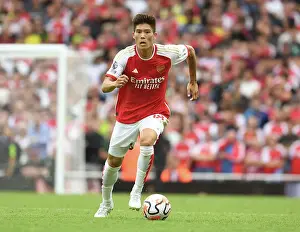 Arsenal vs. Nottingham Forest: Tokiyasu in Action - Premier League 2023-24