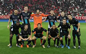 Olympiacos V Arsenal 2015-16 Prints: Arsenal vs. Olympiacos: 2015-16 UEFA Champions League Showdown in Athens