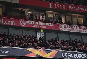 Arsenal V Olympiacos 2019-20 Prints: Arsenal vs Olympiacos: Austin Gooners Unite in Emirates Stadium - UEFA Europa League 2020