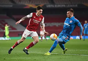 Arsenal vs Olympiacos: Hector Bellerin Clashes in Empty Emirates Stadium - UEFA Europa League 2020-21
