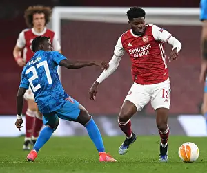 Arsenal vs Olympiacos: Thomas Partey Clash in Empty Emirates Stadium - UEFA Europa League Round of 16