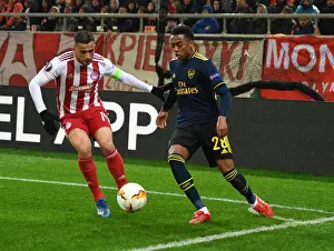 Arsenal vs Olympiacos: UEFA Europa League Battle at Karaiskakis Stadium, Piraeus, 2020