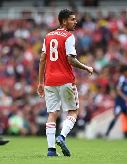 Arsenal vs. Olympique Lyonnais: Dani Ceballos in Action at the Emirates Cup 2019