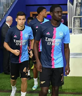 Arsenal V Olympique Lyonnais 2022-23 Prints: Arsenal vs. Olympique Lyonnais: Dubai Super Cup Clash, 2022