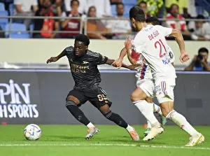 Arsenal V Olympique Lyonnais 2022-23 Prints: Arsenal vs. Olympique Lyonnais: Dubai Super Cup Showdown, 2022