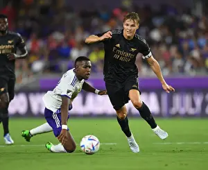 Orlando City SC V Arsenal 2022-23 Prints: Arsenal vs Orlando City SC: Martin Odegaard Faces Off in Pre-Season Friendly
